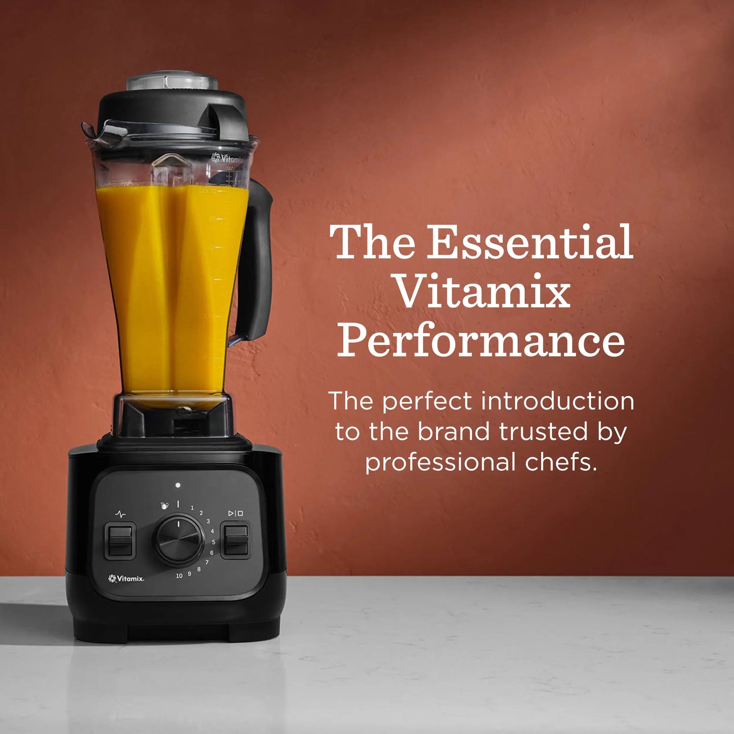 Vitamix VX1 Blender, 64 Oz Classic Container, Stainless-Steel Blades, 10-Speed, Self-Cleaning, Professional-Grade, Black