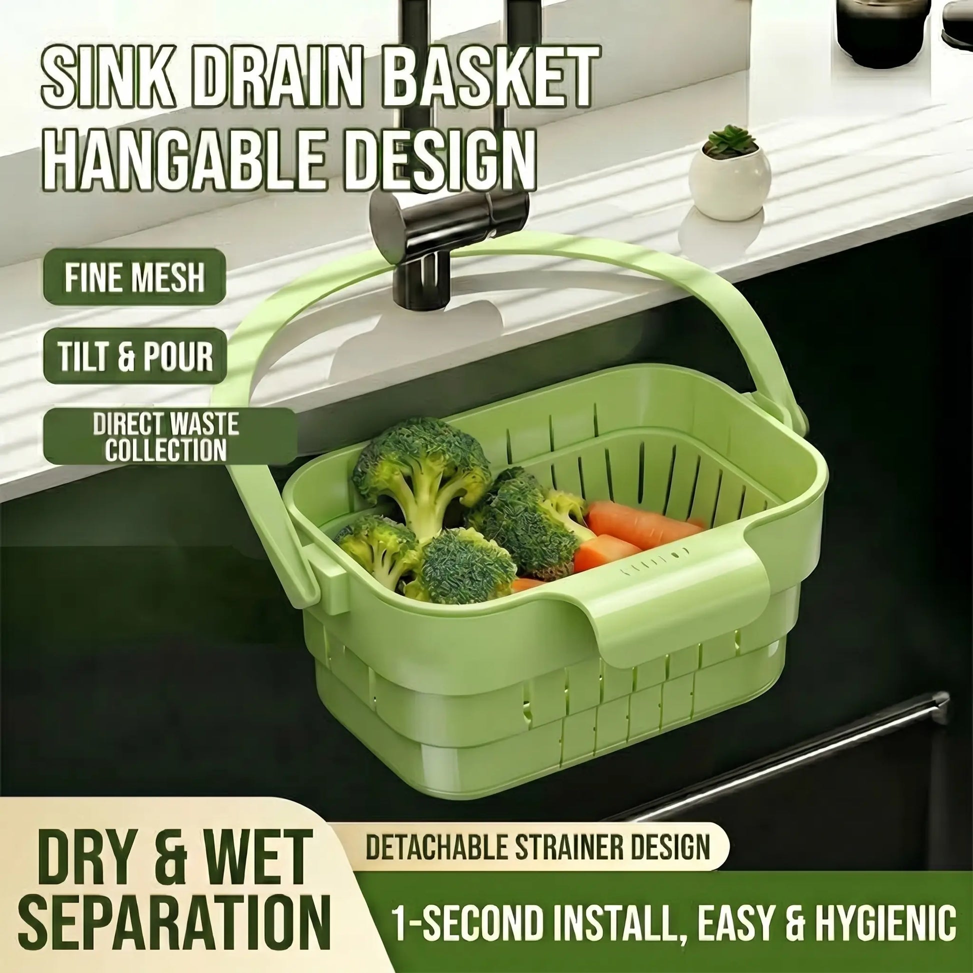 Kitchen Sink Strainer Sink Drain Rack Kitchen Sink Drain Filter Food Catcher Trash Catcher for Garbage Leftovers Efficient Strainer Solution